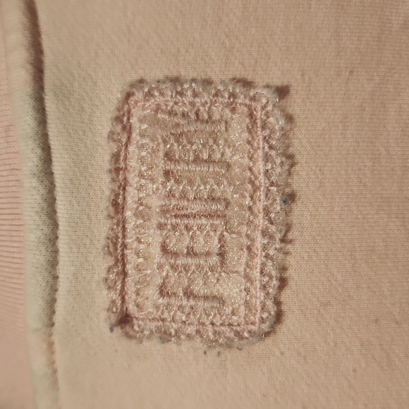 《 Fenty 》Mesh & Lace Cropped Sweatshirt - Picture 7 of 12